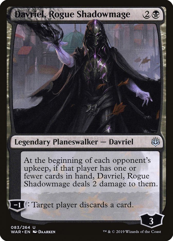 Davriel, Rogue Shadowmage - War of the Spark 83