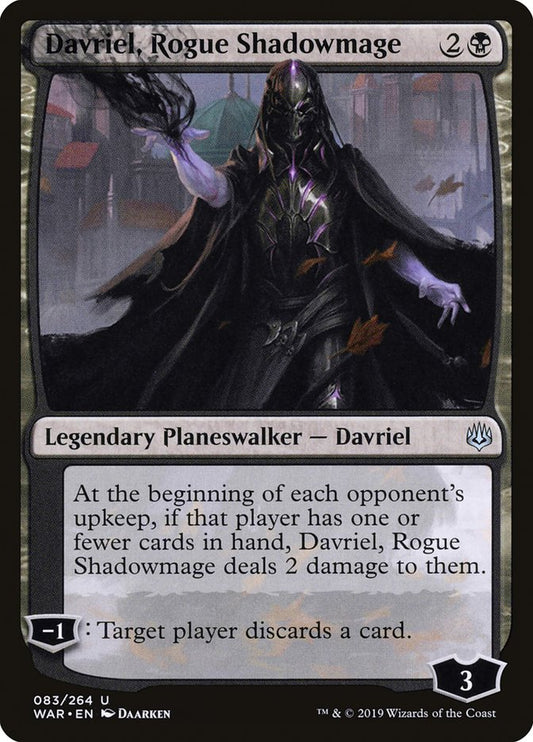 Davriel, Rogue Shadowmage - War of the Spark 83