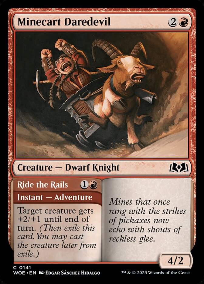 Minecart Daredevil - Wilds of Eldraine 141