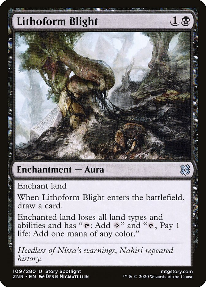 Lithoform Blight - Zendikar Rising 109 (Foil)