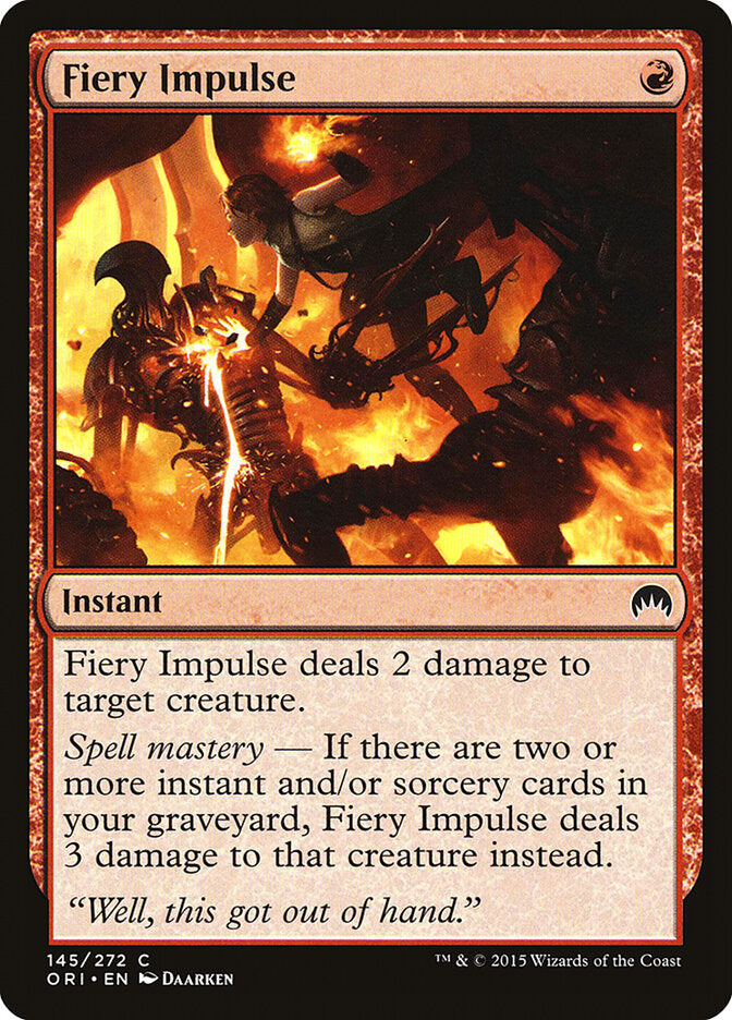 Fiery Impulse - Magic Origins 145