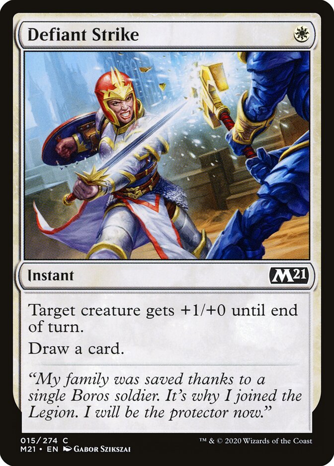 Defiant Strike - Core Set 2021 15