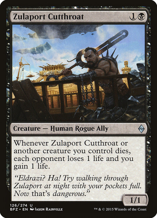 Zulaport Cutthroat - BFZ 126