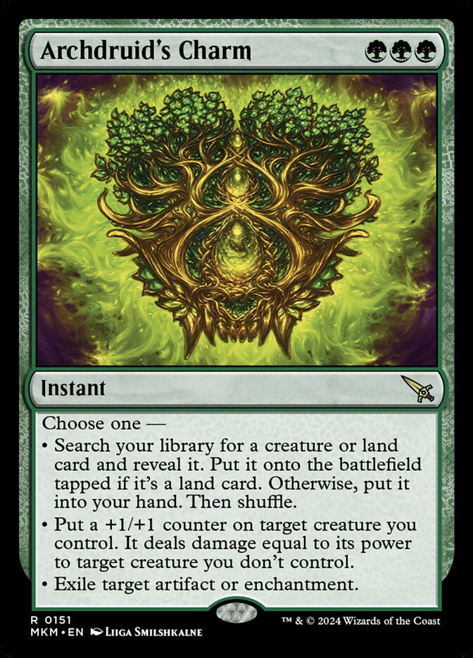 Archdruid's Charm - MKM 151