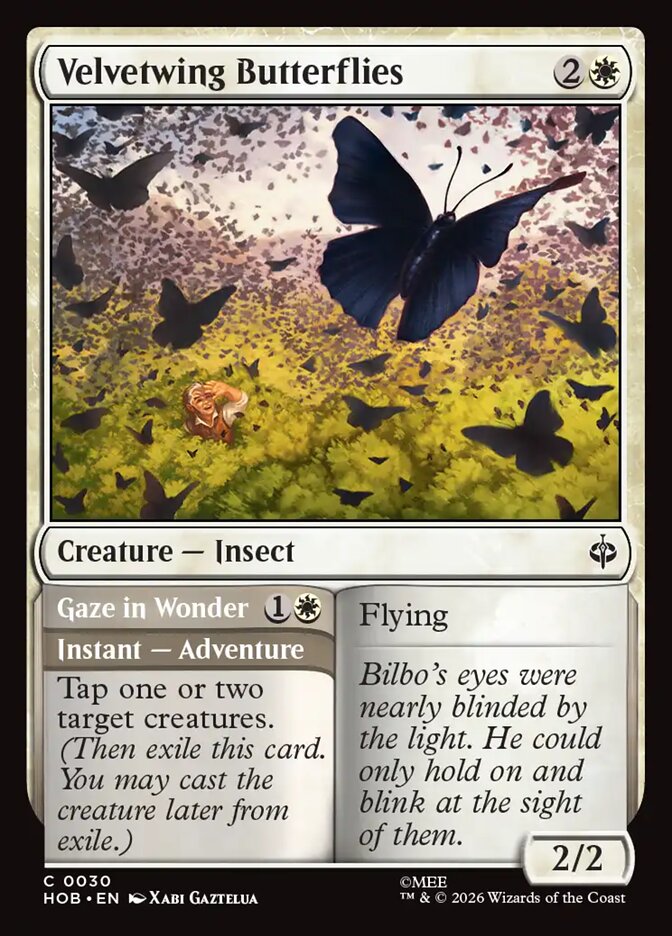 Velvetwing Butterflies - The Hobbit 30 (Foil)