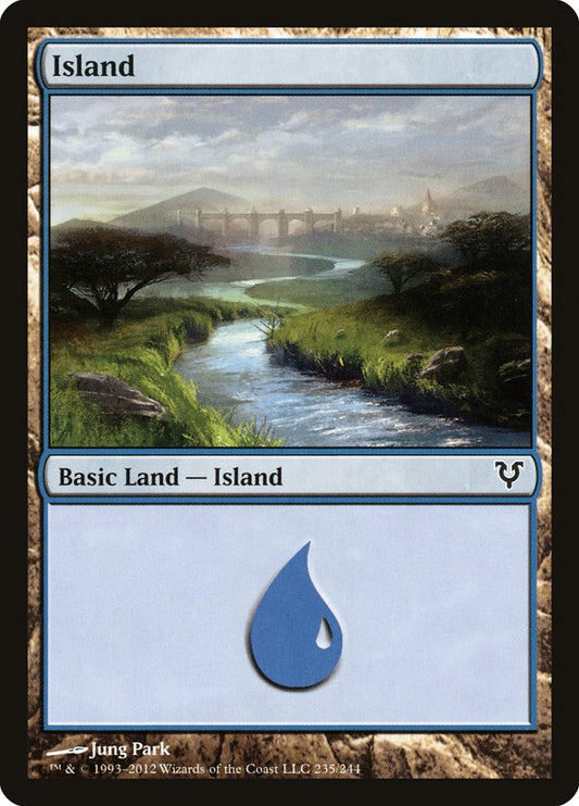Island - AVR 235  (Foil)