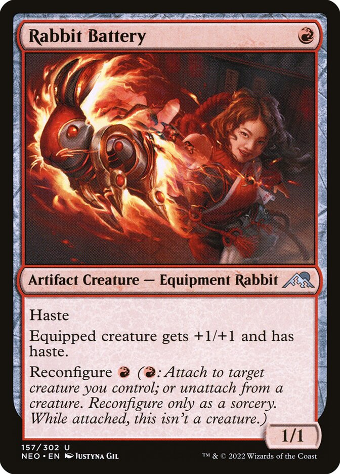 Rabbit Battery - Kamigawa: Neon Dynasty 157