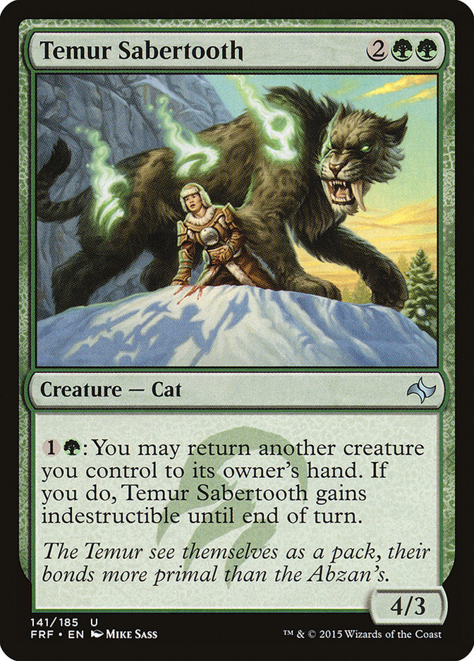 Temur Sabertooth - FRF 141