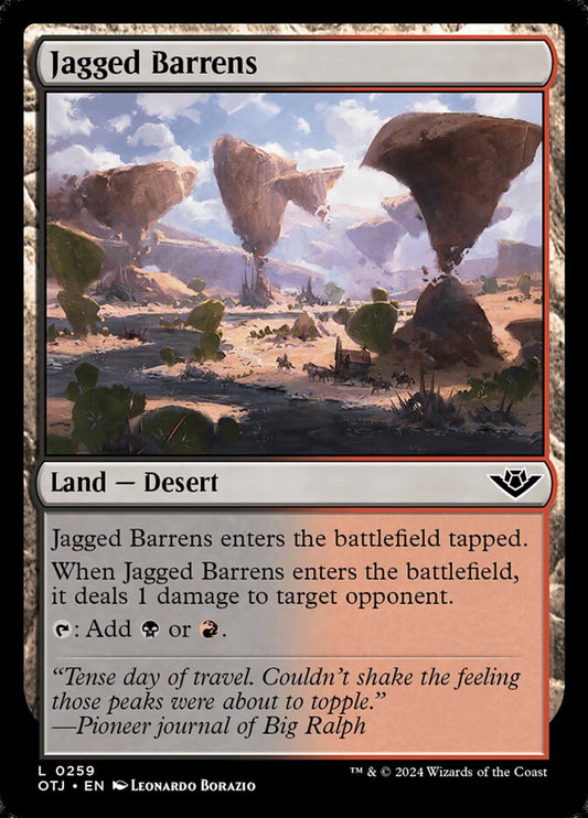 Jagged Barrens - OTJ 259