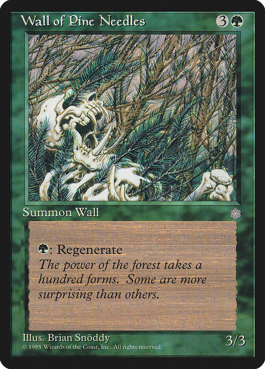 Wall of Pine Needles - Ice Age 274