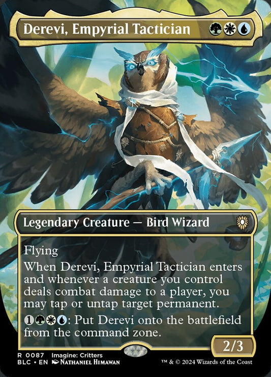 Derevi, Empyrial Tactician - Bloomburrow Commander 87