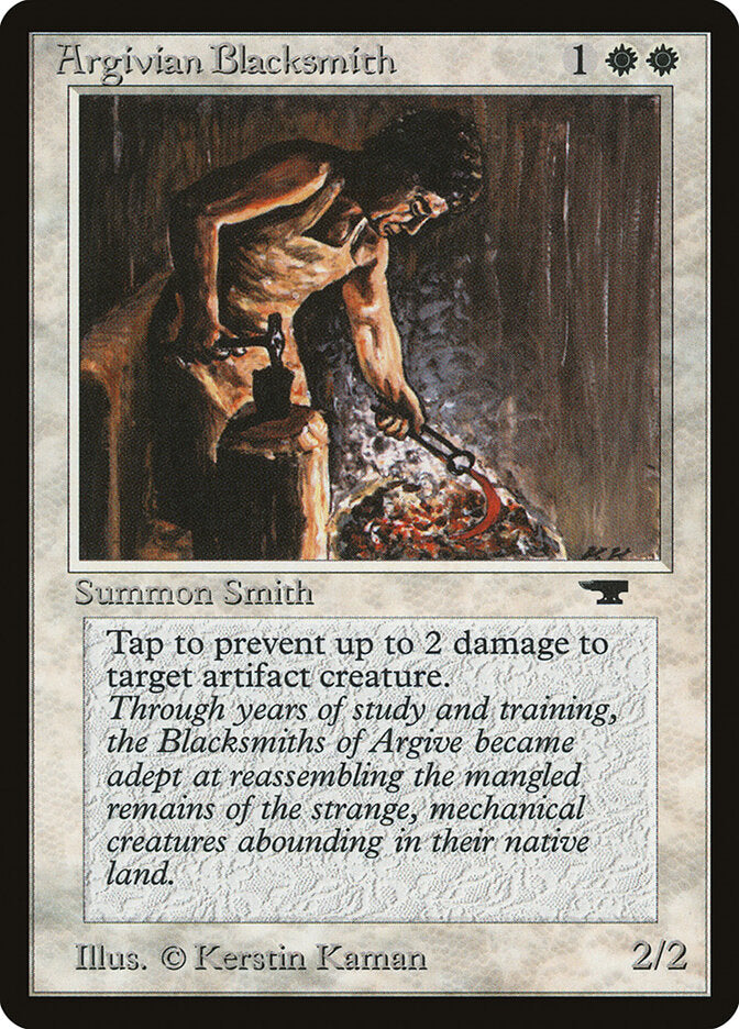 Argivian Blacksmith - Antiquities 2