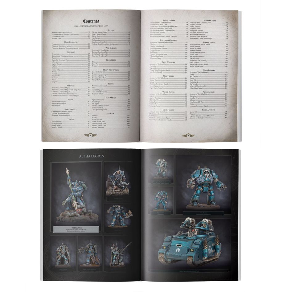 Horus Heresy: LIber Hereticus - Traitor Legiones Astartes Army Book