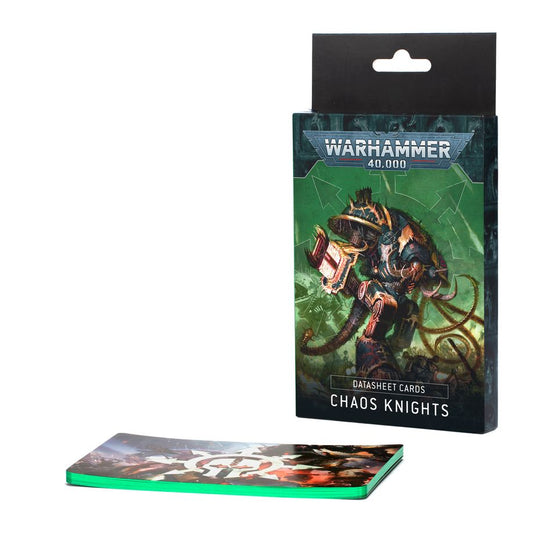Warhammer 40k: Datasheet Cards: Chaos Knights