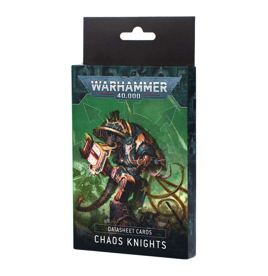 Warhammer 40k: Datasheet Cards: Chaos Knights