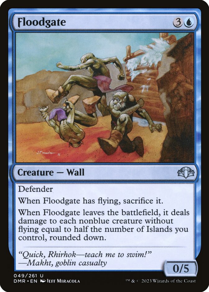 Floodgate - Dominaria Remastered 49 (Foil)