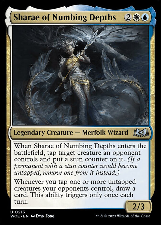 Sharae of Numbing Depths - WOE 213  (Foil)