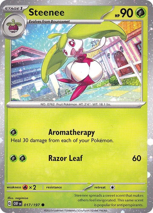 Steenee - 017/197 (Cosmos Holo) - Miscellaneous Cards & Products 017/197  (Foil) - Near Mint