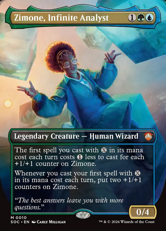 Zimone, Infinite Analyst - Secrets of Strixhaven Commander 10 (Foil)