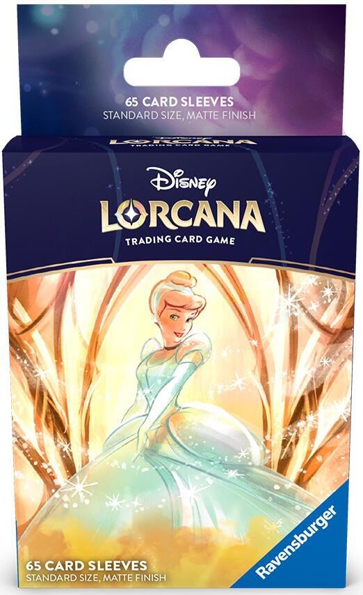 Disney Lorcana Card Sleeves - Cinderella - Ballroom Sensation (65-Pack)