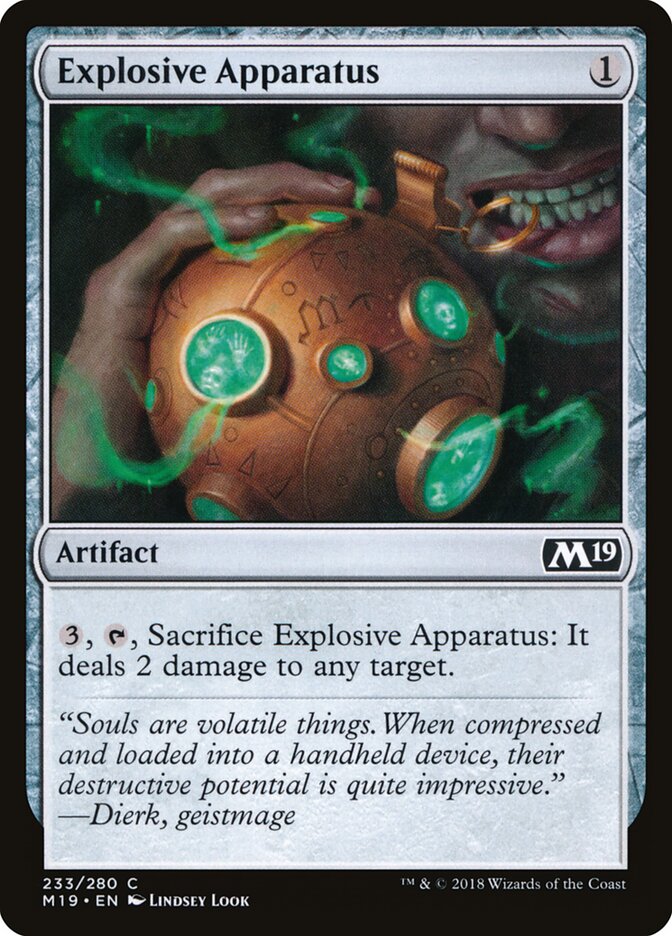Explosive Apparatus - Core Set 2019 233