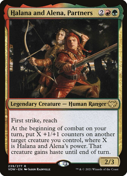 Halana and Alena, Partners - VOW 239  (Foil)