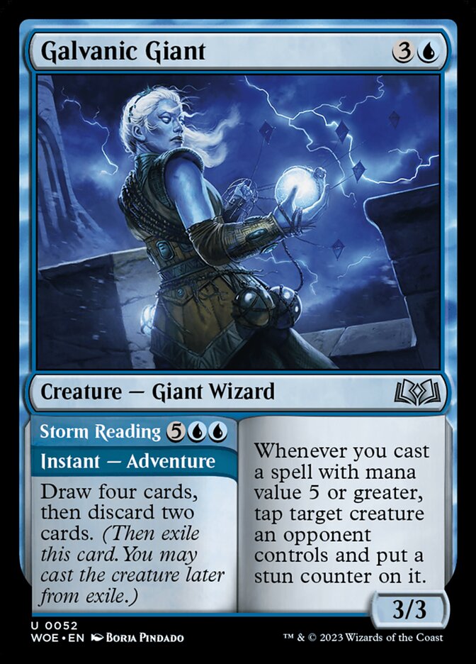 Galvanic Giant - Wilds of Eldraine 52