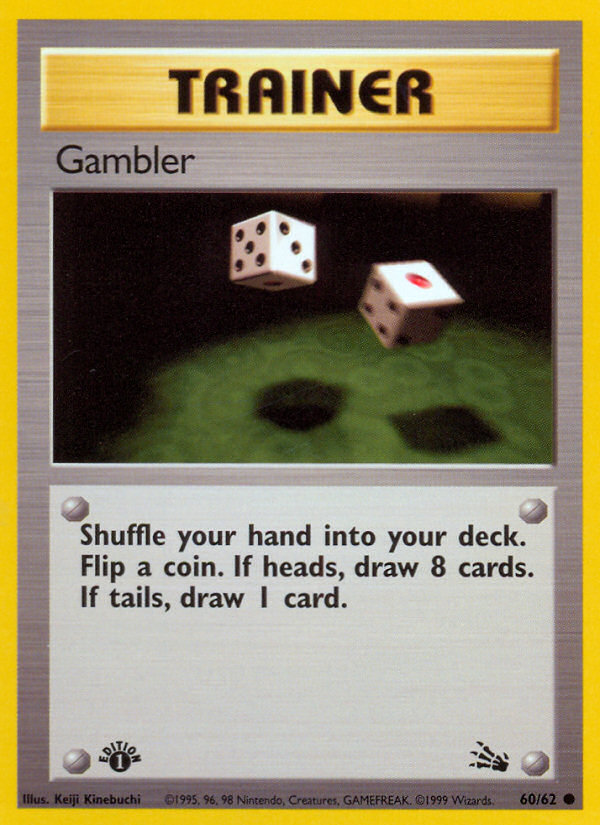 Gambler - Fossil 60 - Near Mint