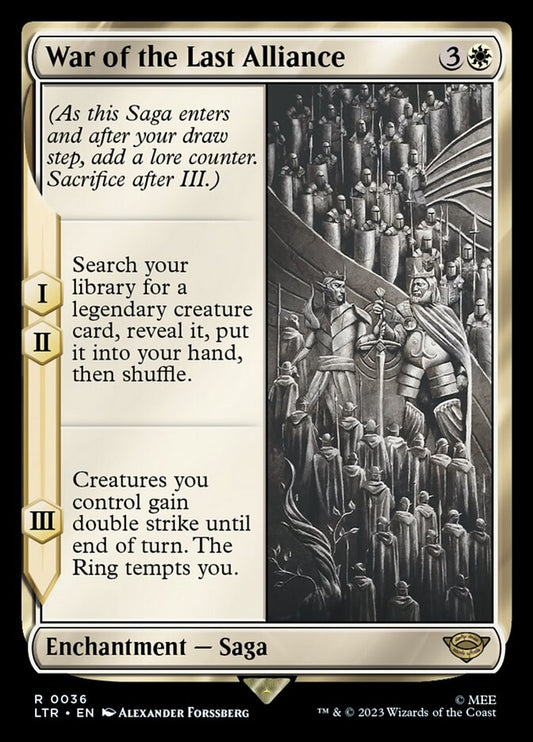 War of the Last Alliance - LTR 36