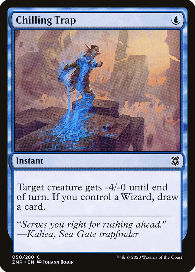Chilling Trap - Zendikar Rising 50 (Foil)