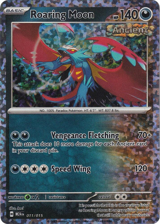 Roaring Moon - McDonald's Promos 2024 011/015  (Foil) - Near Mint