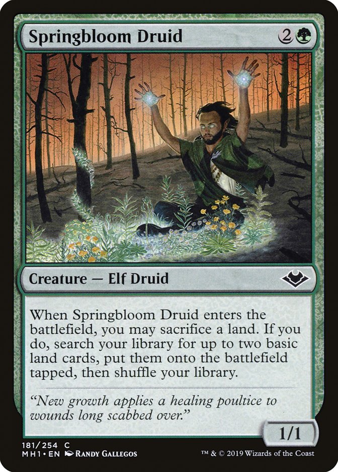 Springbloom Druid - MH1 181
