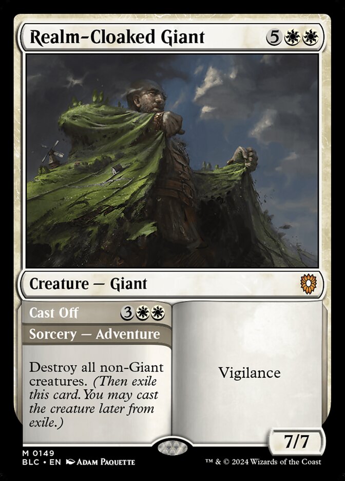 Realm-Cloaked Giant // Cast Off - BLC 149