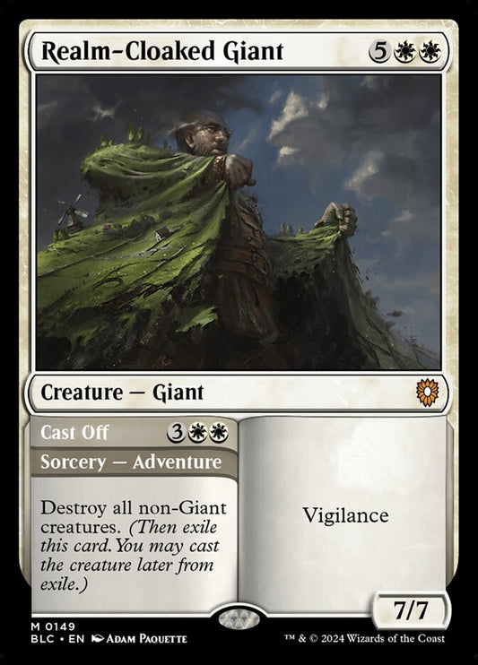 Realm-Cloaked Giant // Cast Off - BLC 149
