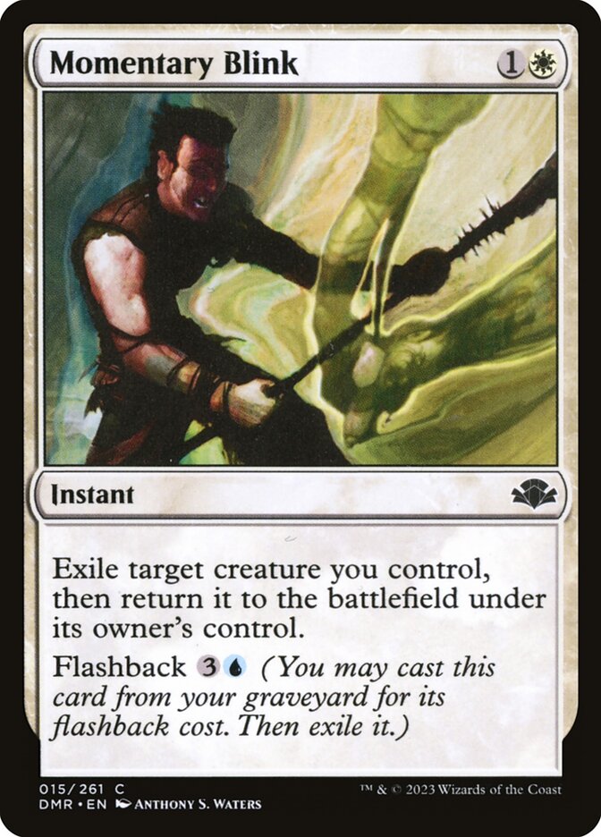 Momentary Blink - Dominaria Remastered 15 (Foil)