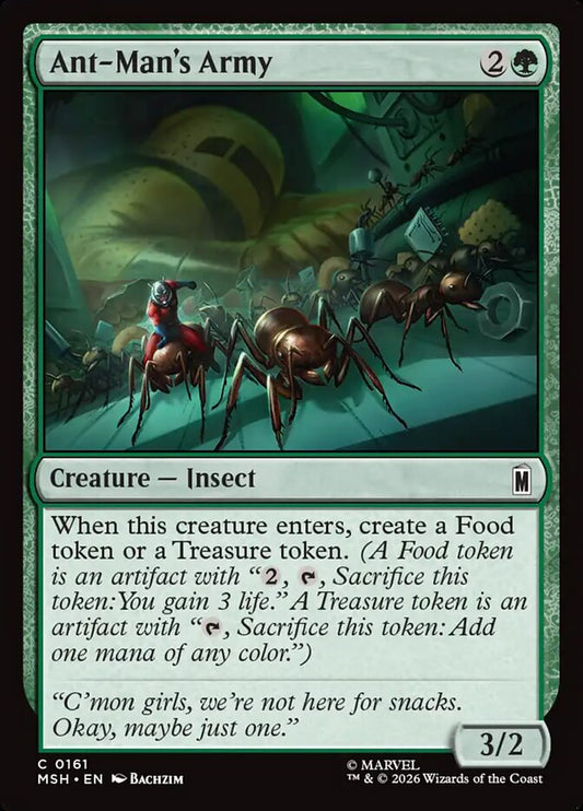 Ant-Man's Army - Marvel Super Heroes 161 (Foil)