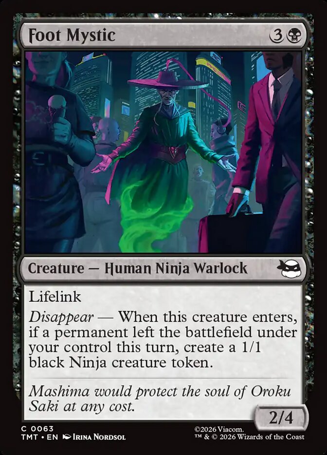 Foot Mystic - TMT 63  (Foil)