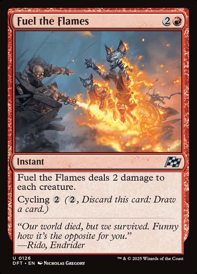 Fuel the Flames - Aetherdrift 126