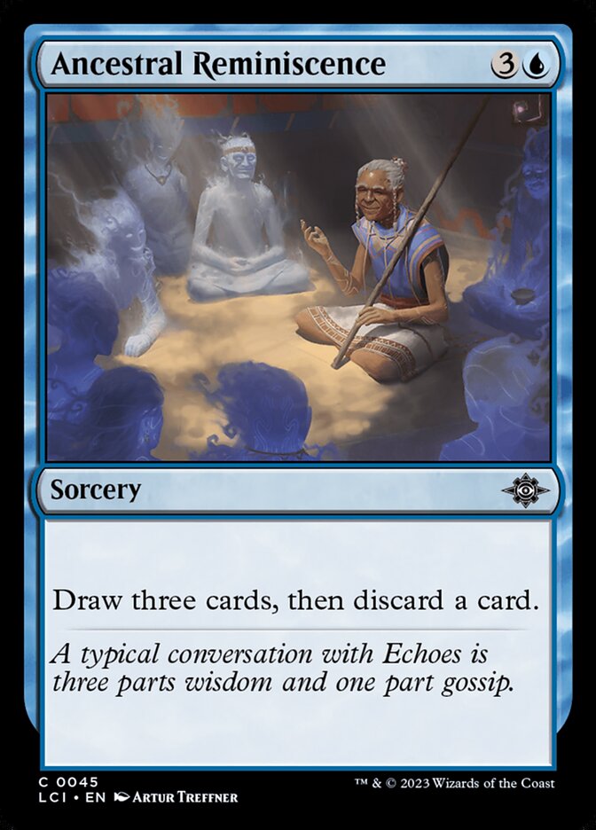 Ancestral Reminiscence - The Lost Caverns of Ixalan 45 (Foil)