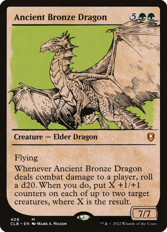 Ancient Bronze Dragon - Commander Legends: Battle for Baldur's Gate 406
