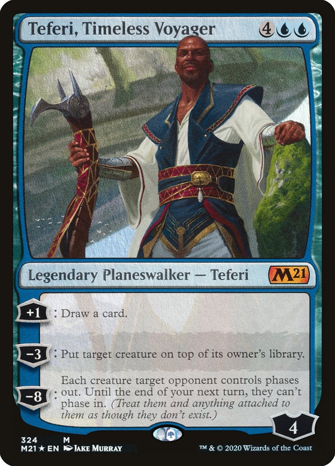 Teferi, Timeless Voyager - Core Set 2021 324 (Foil)