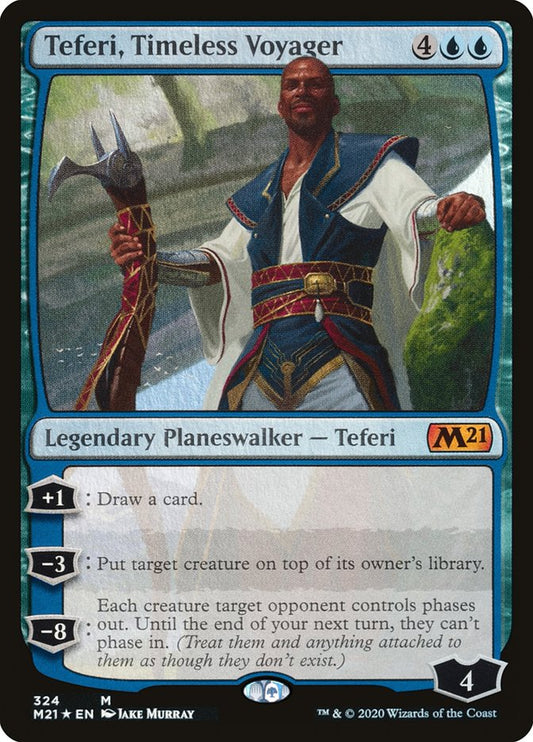 Teferi, Timeless Voyager - Core Set 2021 324 (Foil)