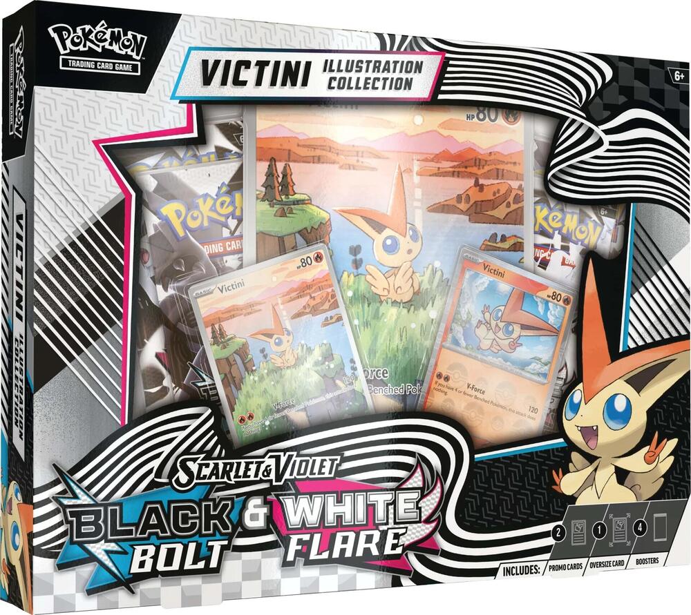 Unova Victini Illustration Collection - SV: Black Bolt White Flare