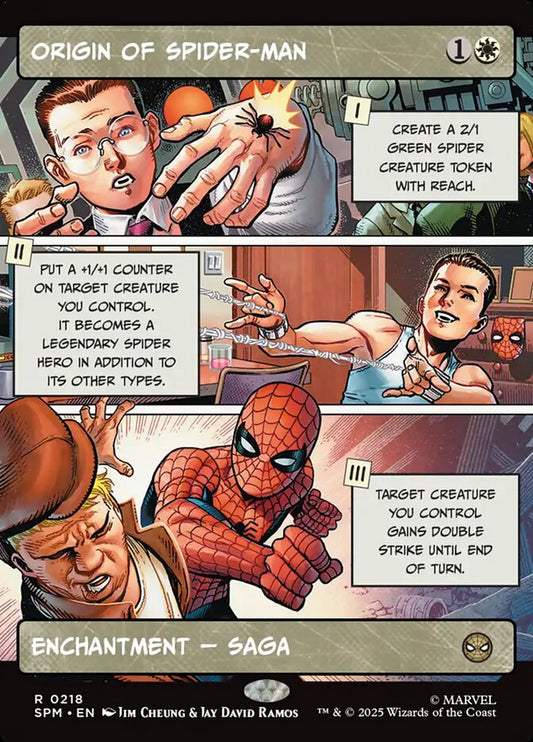 Origin of Spider-Man - SPM 218