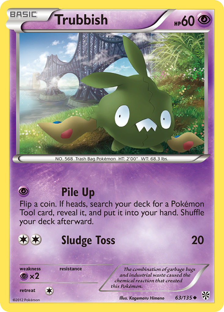Trubbish (63) - Plasma Storm 63  - Near Mint