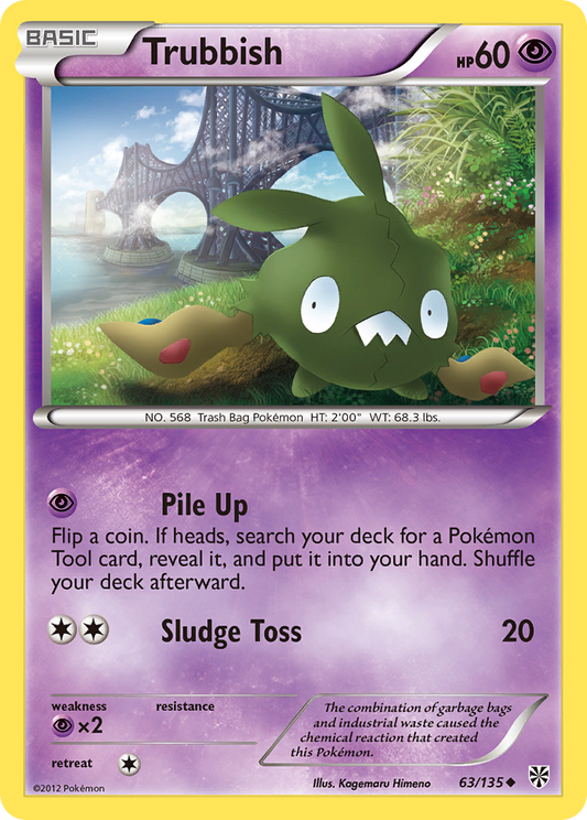 Trubbish (63) - Plasma Storm 63  - Near Mint