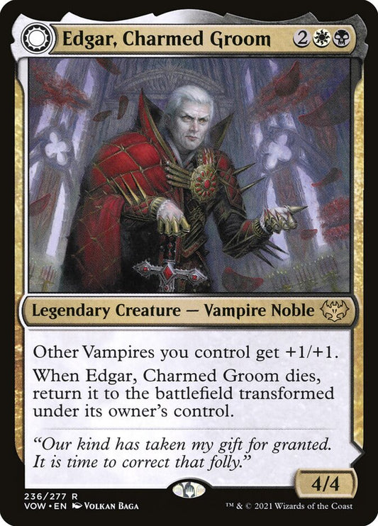 Edgar, Charmed Groom // Edgar Markov's Coffin - VOW 236