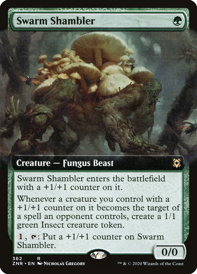 Swarm Shambler - Zendikar Rising 362