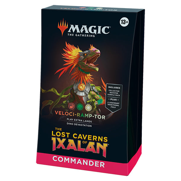 Magic: The Gathering - Lost Caverns of Ixalan Commander Deck: Veloci-ramp-tor