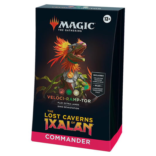 Magic: The Gathering - Lost Caverns of Ixalan Commander Deck: Veloci-ramp-tor